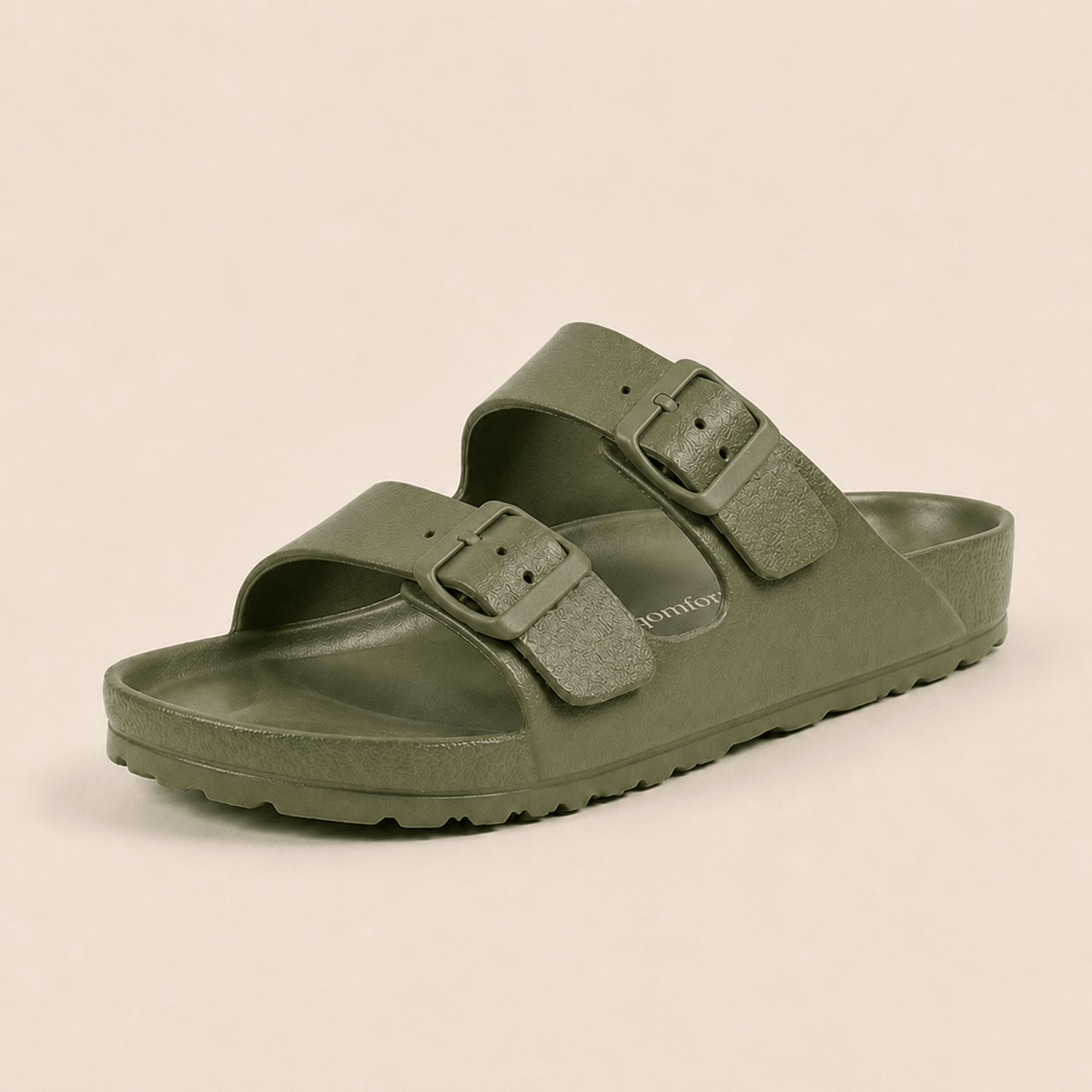 The EVA Sandal in Army Green
