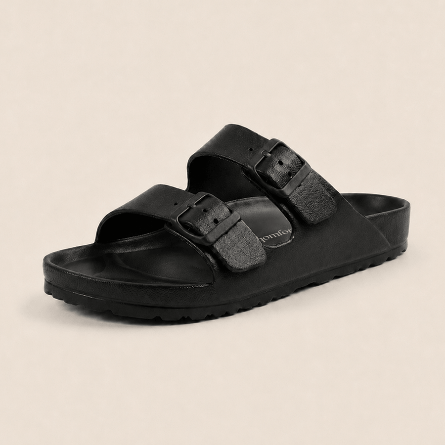 The EVA Sandal in Black