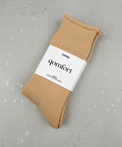 Staple Socks (4-Pack): Toffee pair