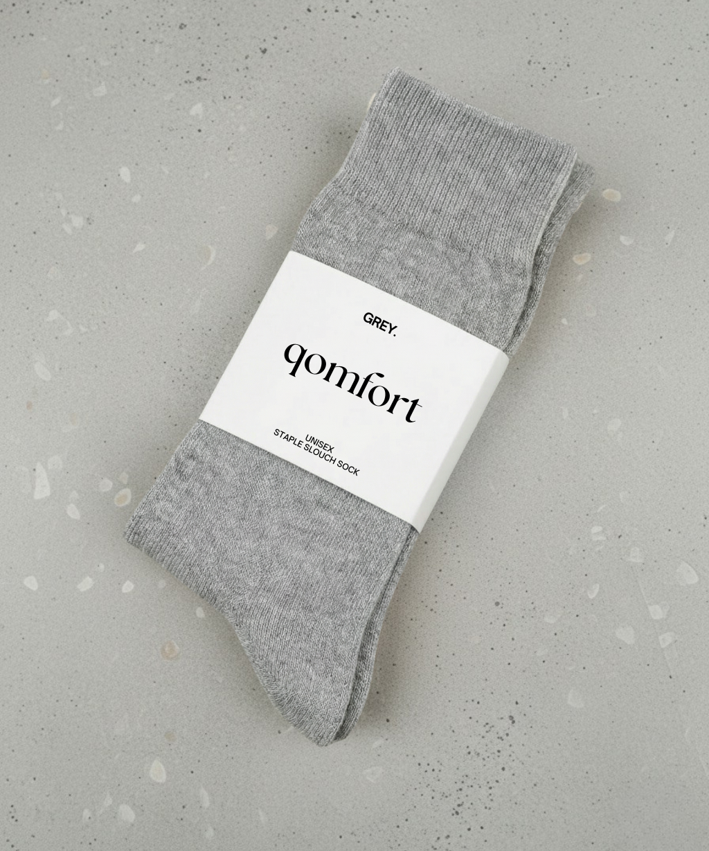 Staple Socks (4-Pack): Grey pair