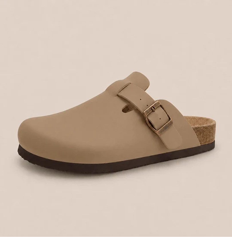 The Smooth Faux-Leather Clog, photo 1