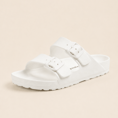 The EVA Sandal in White